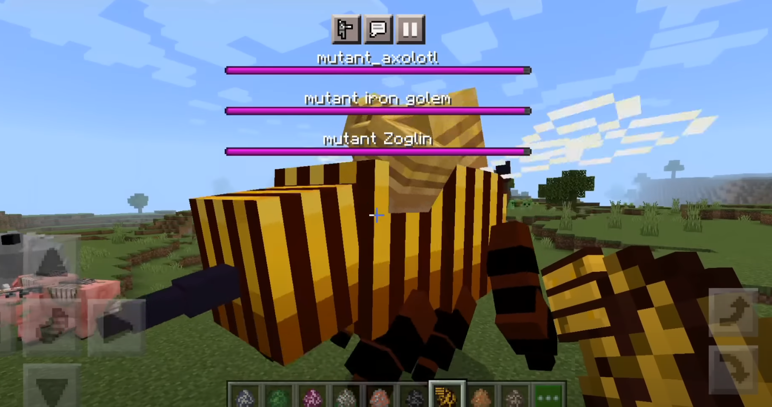 Mutant Creatures mod for MCPE