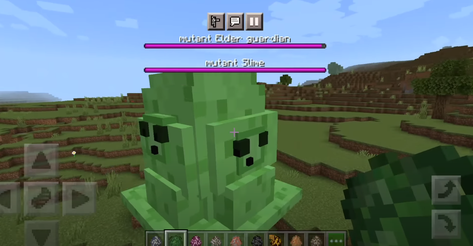 Mutant Creatures mod for Minecraft PE - Mutant Slime