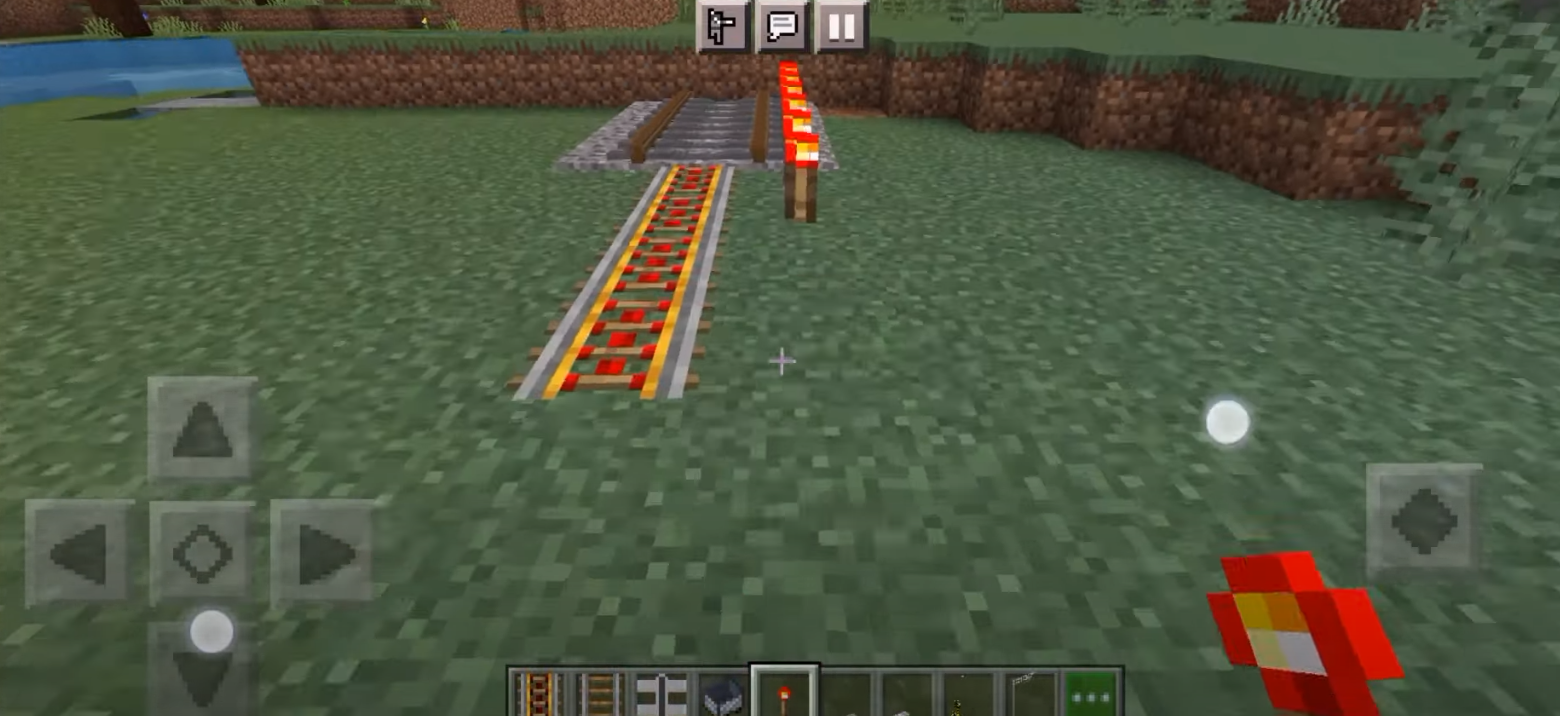 Train mod for Minecraft PE