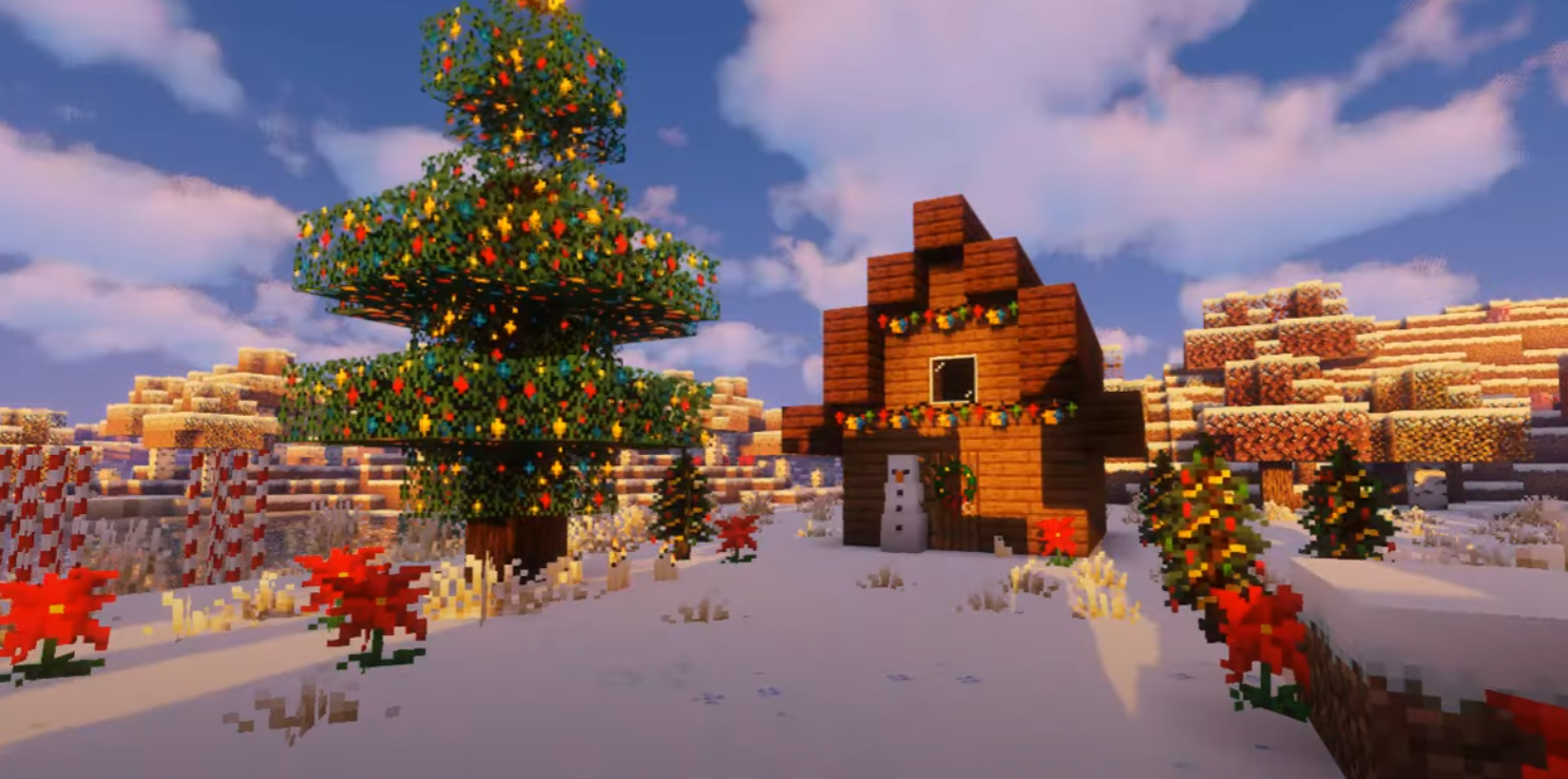 Christmas Texture Pack for Minecraft PE download