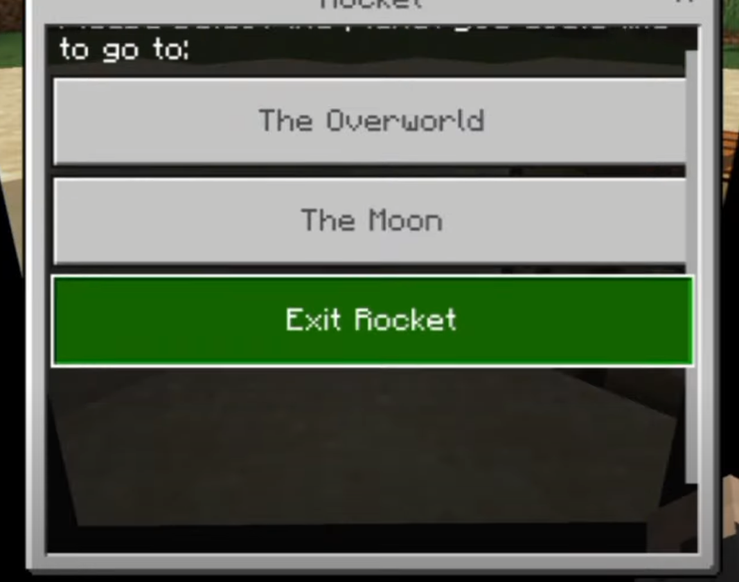 Cosmos mod for Minecraft PE - Options