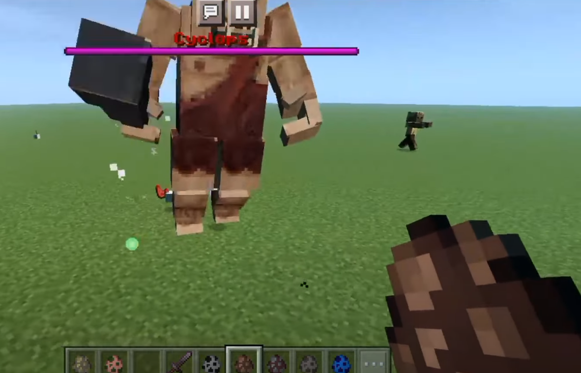 Cyclops mod for MCPE