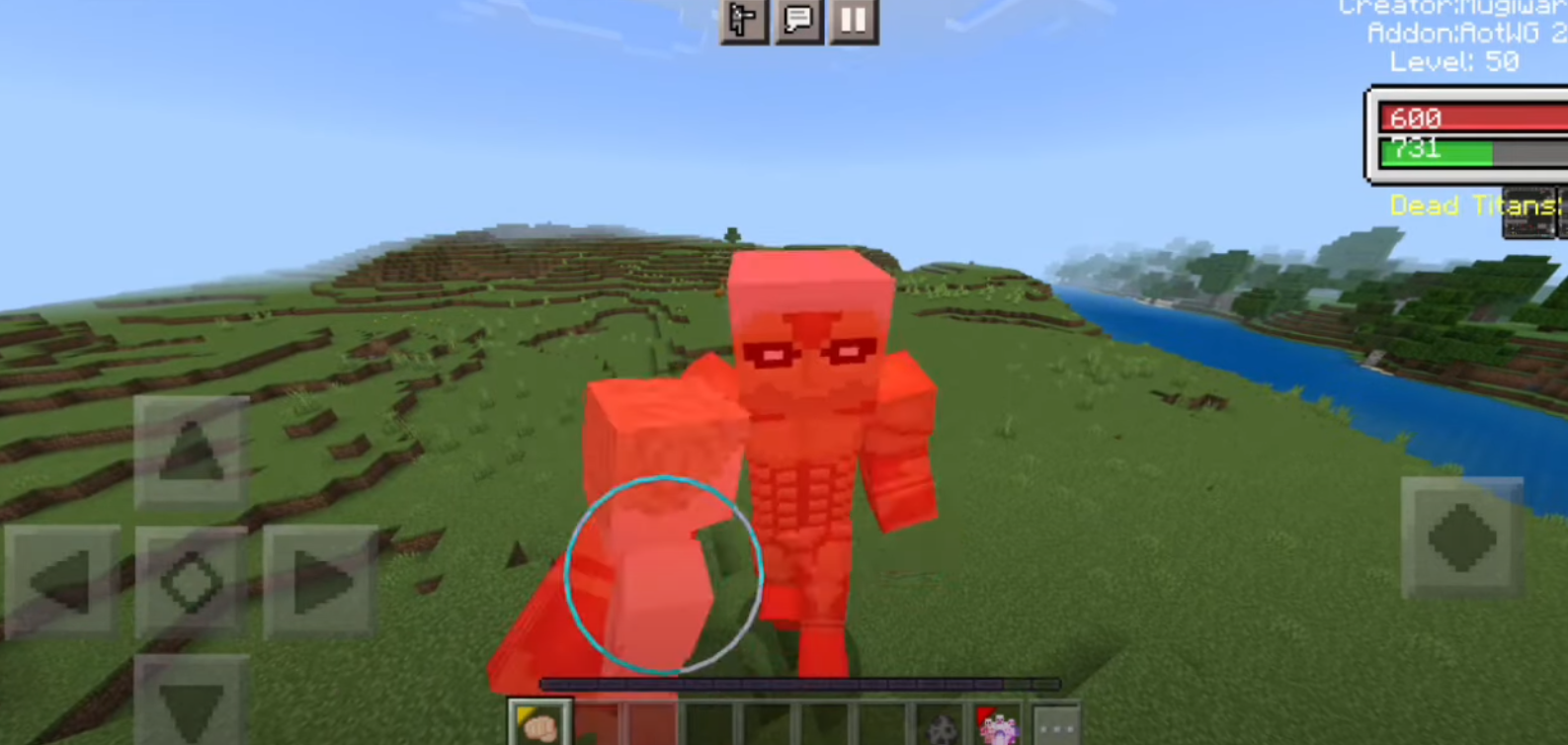 attack on titan mod minecraft mcpe